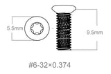 Set of screws 3pcs | 6-32x0.374’’ [T10]