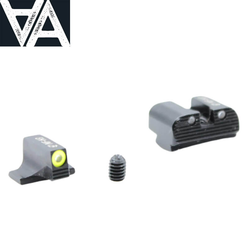 Sig P365 night sights with tritium