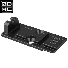 Sig P320 [models with removable rear sight] Optics Ready plate with rear sight | Aimpoint Acro footprint