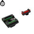 Sights for Glock [G17, G19, G26 & other] | with fiber optics