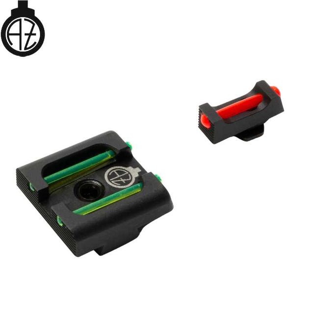 Sights for Glock [G17, G19, G26 & other] | with fiber optics