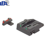 Beretta PX4 adjustable sights | with fiber optics