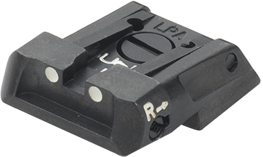 Tanfoglio Force, Combat & Compact adjustable rear sight | with white dots