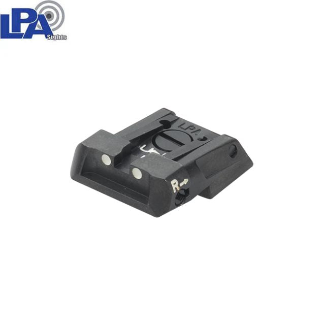 Tanfoglio [Force Combat & Compact] EAA Witness IWI Jericho adjustable rear sight | with white dots