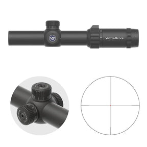 Vector Optics Forester 1-5x24 SFP Fiber riflescope