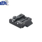 Walther P99, PPQ, PPQ M2 adjustable rear sight | with white dots
