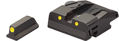Walther P99, PPQ, PPQ M2 adjustable sight set | with luminescent dots
