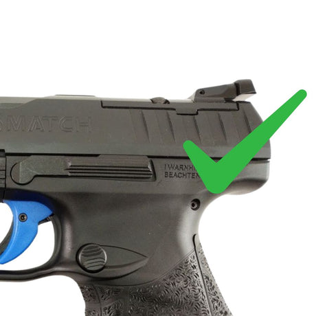 Walther PPQ [Q4 & Q5] Optics Ready plate | Trijicon RMR footprint