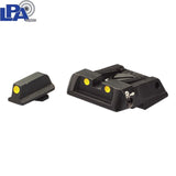 Walther Q4 SF OR & Q5 Match SF adjustable sights | with luminescent dots
