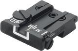 Browning Hi-Power [Sport Vigilante Mark III Practical HP40] adjustable rear sight | white lines