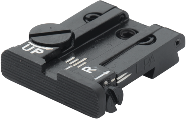 Browning Hi-Power Vigilante adjustable rear sight | blank