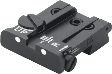 Colt [Series 70 80 90] adjustable rear sight | white dots
