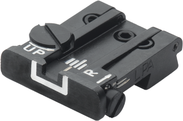 Colt [Series 70 80 90] adjustable rear sight | white lines