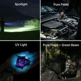 Olight ArkPro Ultra | flat 4-in-1 EDC flashlight | 1.700 lm - Olive Green