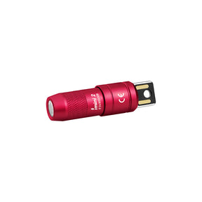 Olight imini 2 | mini rechargeable keychain flashlight | 50 lm - Passionate Red