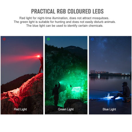 Olight Marauder Mini | multi-color rechargeable flashlight | 7 000 lm