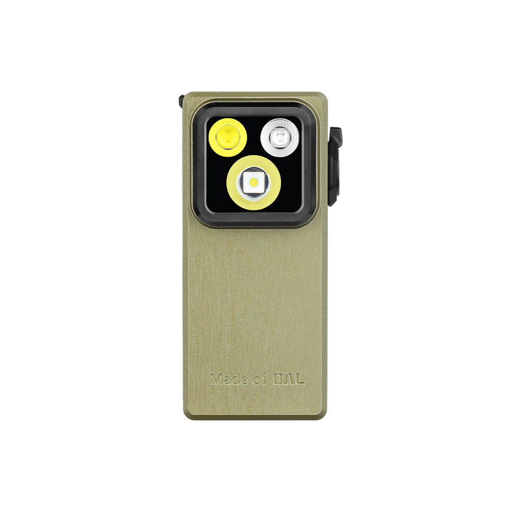 Olight Oclip Ultra | 3-in-1 clip-on EDC light | 530 lm - Olive Green