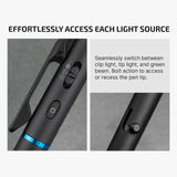 Olight O’Pen 3 | multifunctional penlight | 120 lm + green laser - Black