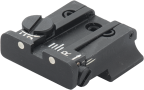 Smith & Wesson [Cal. 10 Cal. 45 3rd Gen] adjustable rear sight | white dots
