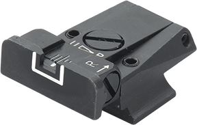 Smith & Wesson Cal. 45 3rd Gen adjustable rear sight | white lines
