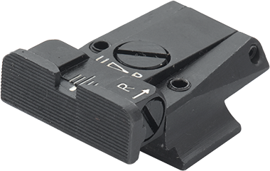 Smith & Wesson [Cal. 9 Cal. 40 3rd Gen & 1911E Cal. 45] adjustable rear sight | blank